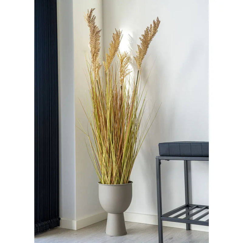 110cm Faux Sorghum Grass in Pot