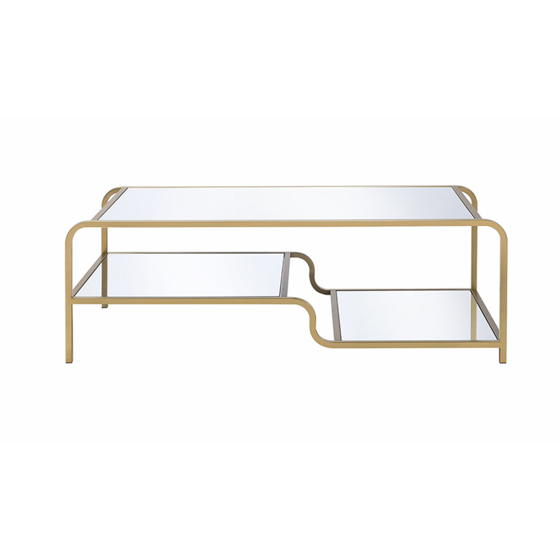 Table basse à 4 pieds avec rangement Aaminah
