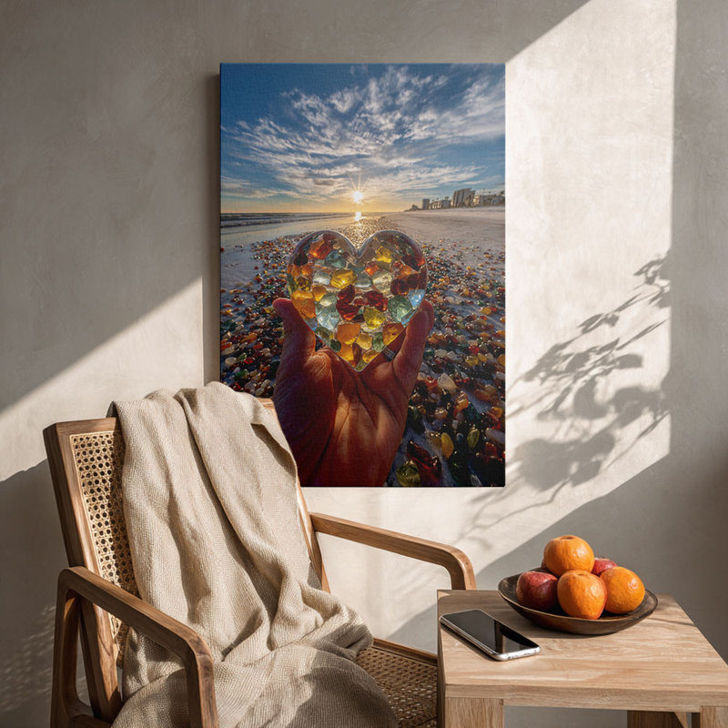 Art sur toile Coastal, 18 * 12 pouces (45 * 30 * 2cm)