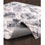 Tapis noir / gris / ivoire à imprimé animal-2001793544
