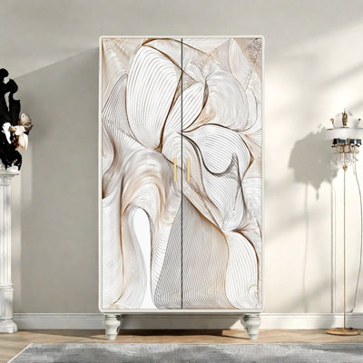Garde-robe moderne pour chambre double