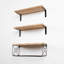 Ahlem 3 Piece Wood Floating Shelf