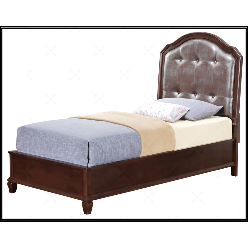 Charming Transitional Twin Bed