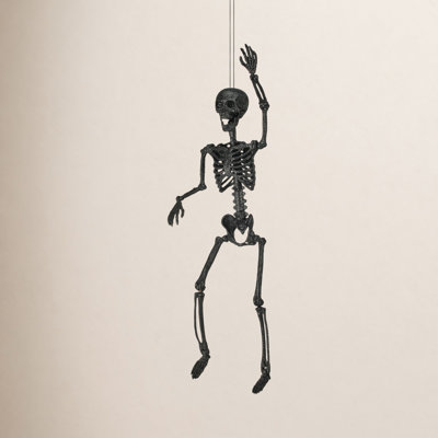 36" Plastic Glitter Skeleton