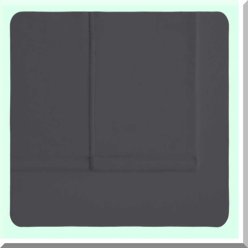 Luxury Sateen Cotton Pillowcase Set - 300 Thread Count - Soft & Smooth - Grey - Bedding Collection - Premium Quality - King Size - Breathable Fabric