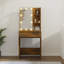 Joslyne Dressing Table with Mirror-772001134