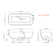 solid surface soaking bathtub