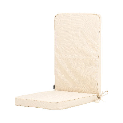 Geometric Outdoor High Back Seat Pad