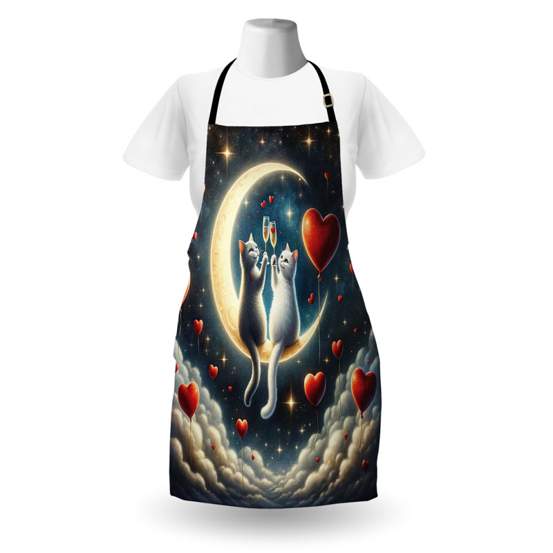 No Pattern Bib Apron
