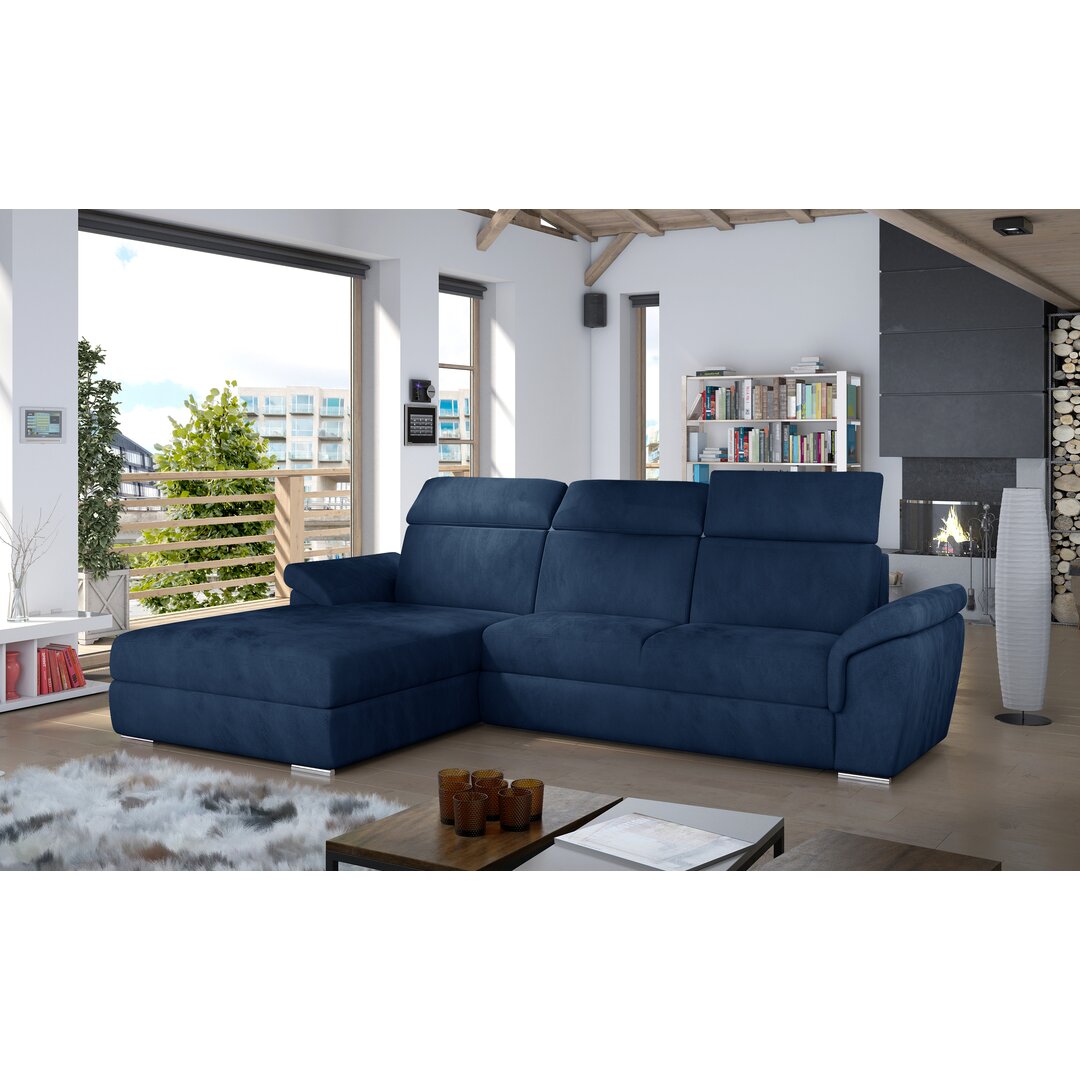 Ecksofa Gilcrease mit Bettfunktion