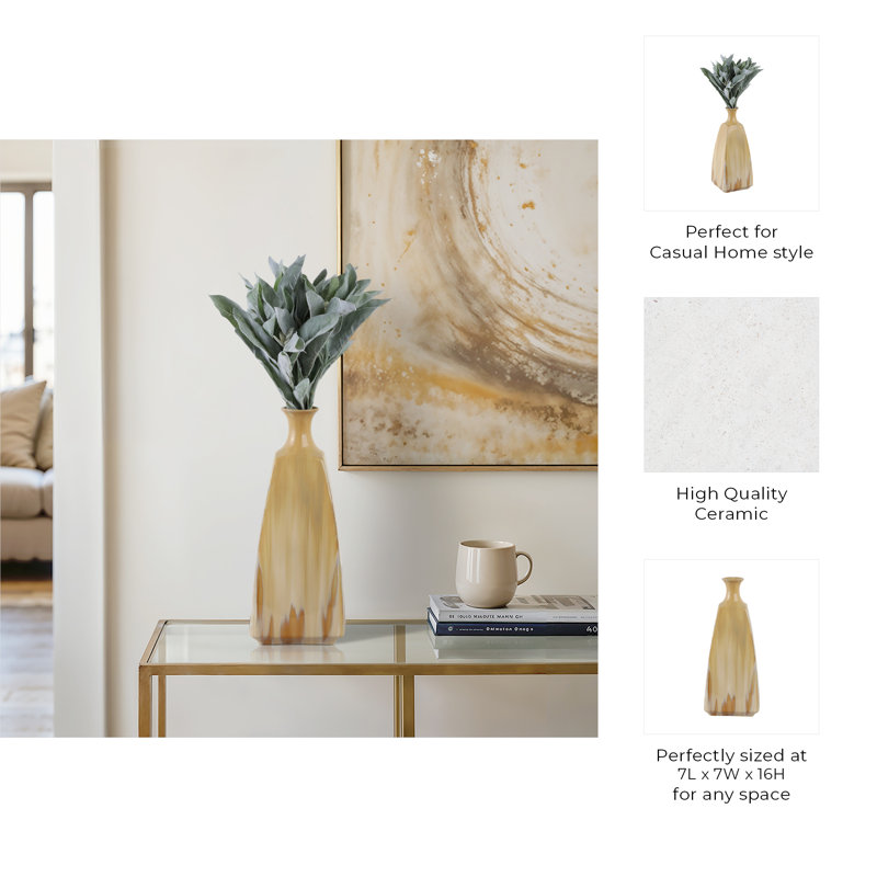 Handmade Stoneware Table Vase