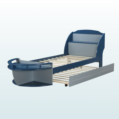 Meadow Twin Trundle (Gray) by Sunside Sails