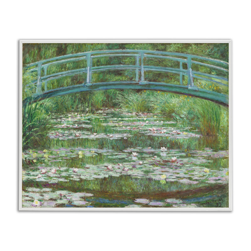 Giclée par Mon1000paintings, Estampe numérique encadrée blanc bord de mer, H 16 po x l 20 po