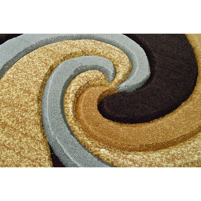Ena Performance Abstract Indoor Rug, Runner 2' x 4'