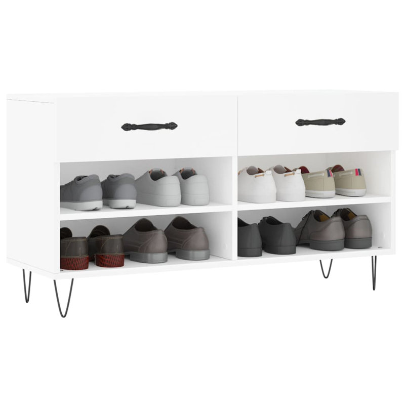 Mikiso Storage Bench, White