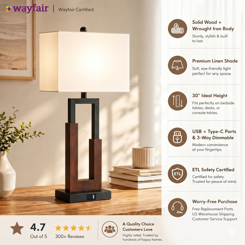Ravenna USB Table Lamp