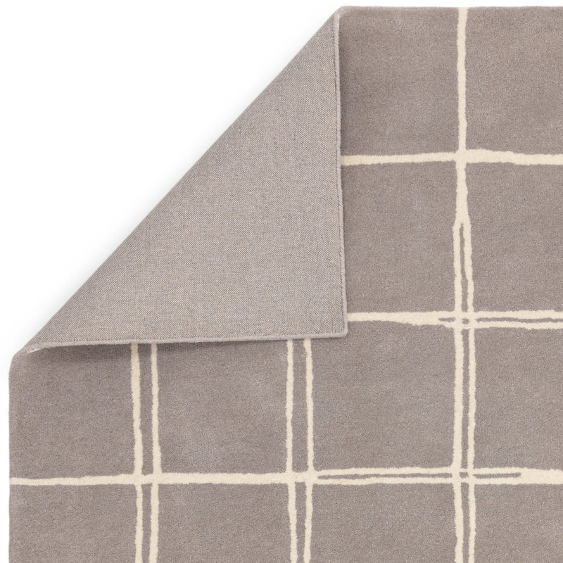 Melani Geometric Wool Hand Woven Area Rug, Rectangle 80 x 150cm