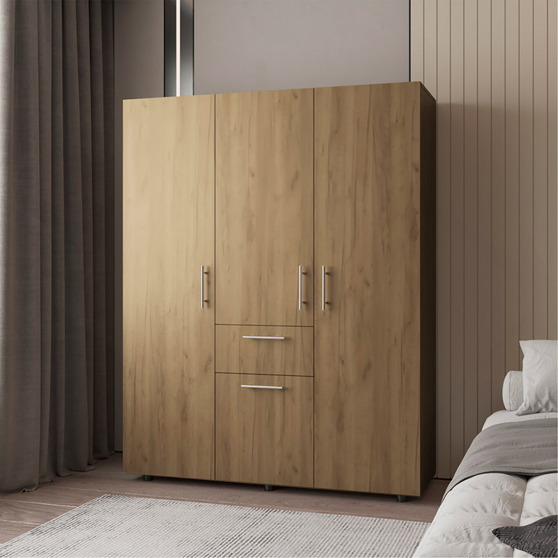 Armoire Elma, chambre à coucher, Macadamia
