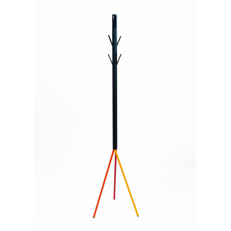 Sandoval Metal Freestanding Coat Rack, Black