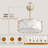 20'' Farmhouse Reversible Ceiling Fan With Light Kit And Remote Control 6 Speeds Timer（includes 6 Light Bulbs）