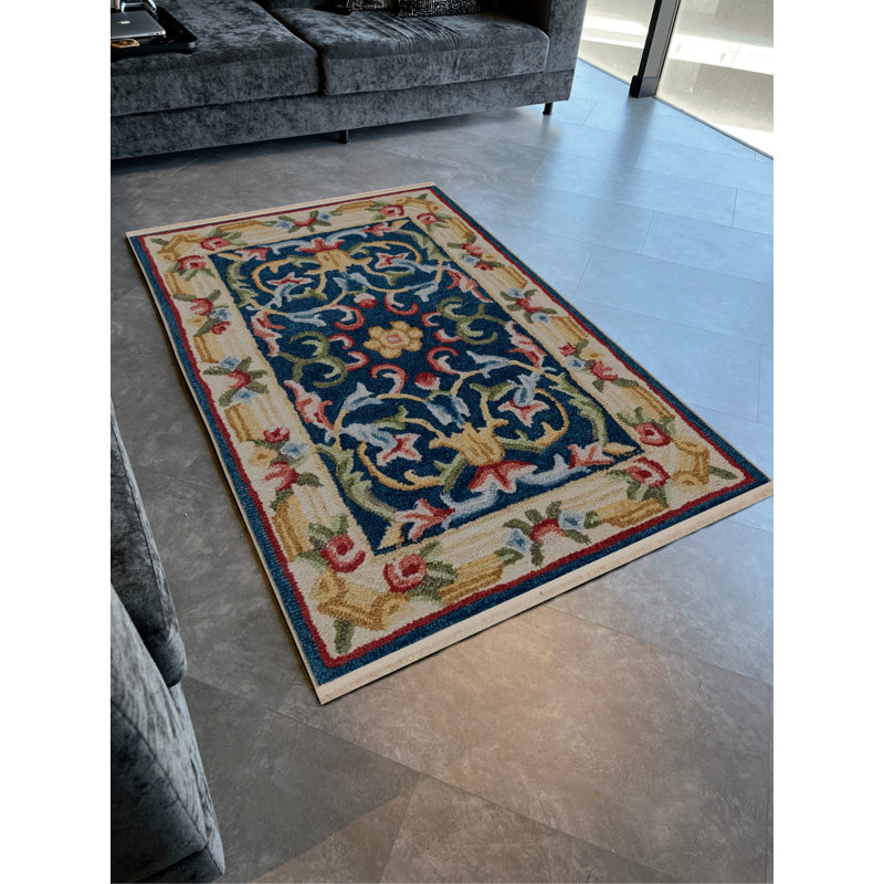 Tapis rectangulaire Vittorina, Rectangle 3 pi 4 po x 5 pi