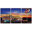 «Architecture American Retro Diner at Dusk», ensemble de 3 pièces-103555924-56497752