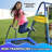 Almansor Trampoline/Slide and Swing Set