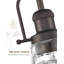 Luminaire suspendu moderne 11 "Kithch avec verre ondulé-937613414