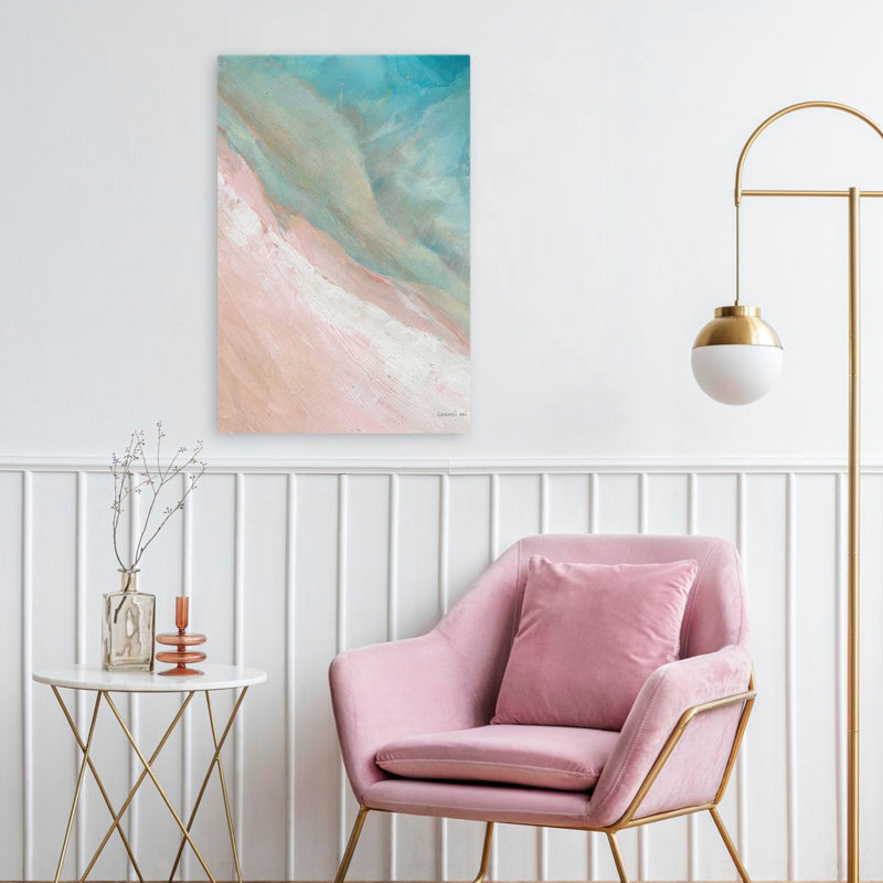 Contemporary and Coastal Cove Diptych I, H 24 po x l 16 po