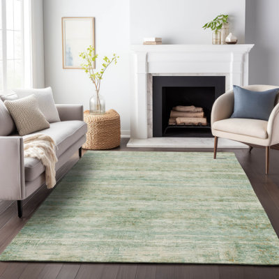 Tapis à rayures intérieur / extérieur lavable à la machine Colman ACN2154