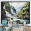 Cascading Dreams Columbia River, reproduction d'art sur toile-722408978-722408987