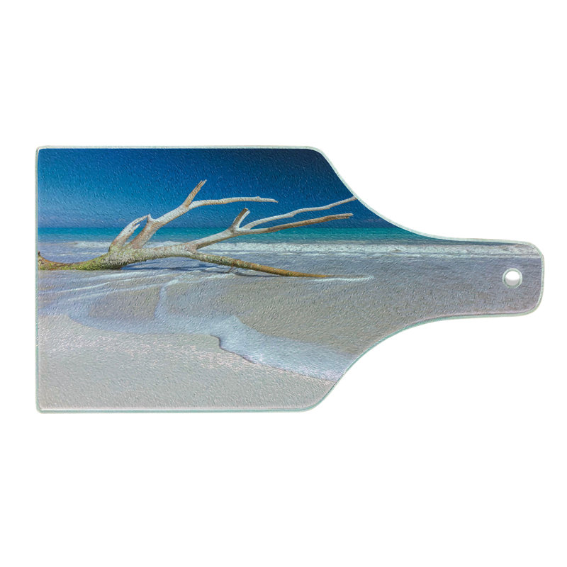 Planche à découper en verre trempé Ambesonne Cacun