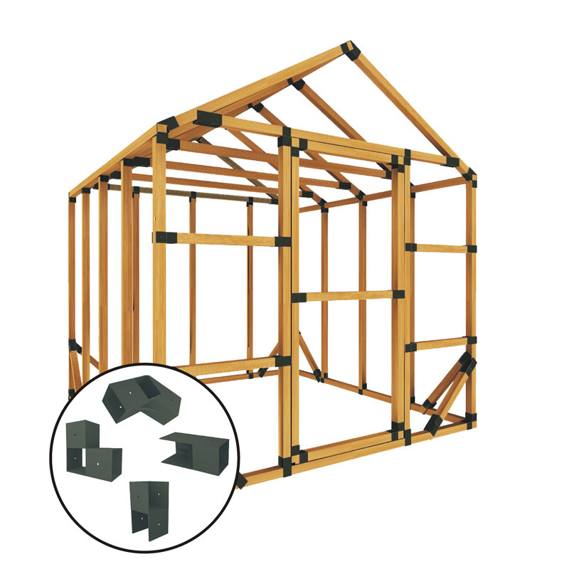 8 ft. W x 8 ft. D Greenhouse