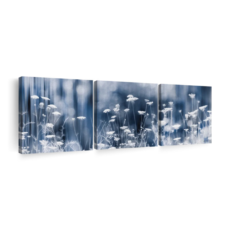 Ensemble de 3 pièces Floral Summer Dreams On Canvas, H 8 po x l 26 po x P 1 po