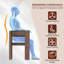 Ensemble de chaises de salle à manger, chaises de cuisine modernes avec cadre en bois et dossier incurvé pour la cuisine, la salle à manger et le salon-503820415
