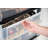 4 Drawer Wide Plastic Storage Chest with Casters-1113782788