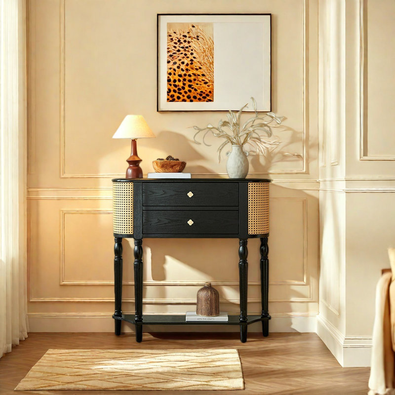 Console Retro Minimalist, H 35,43 po x l 35,43 po x P 7,87 po