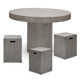 Maraca Concrete Pedestal Dining Table - AllModern