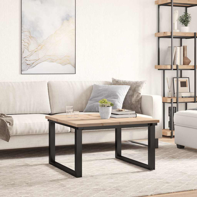 Solid Wood Table Top, 2.5cm H x 80cm W x 80cm D