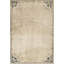 Tapis art déco antique chinois blanc noué à la main ivoire beige crème des années 1930