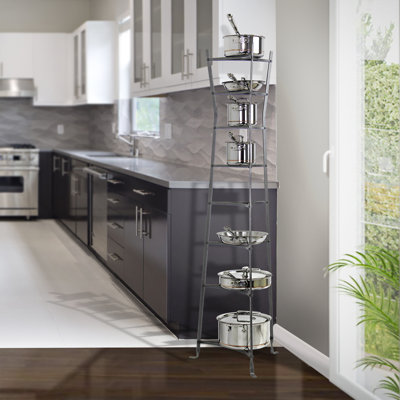 Handcrafted 8-Tier Gourmet Hourglass Cookware Stand