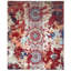 High-Quality Hand-Knotted Ivory And Red Area Rug