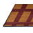 Machine Washable Trellis Red Area Rug-1741848758