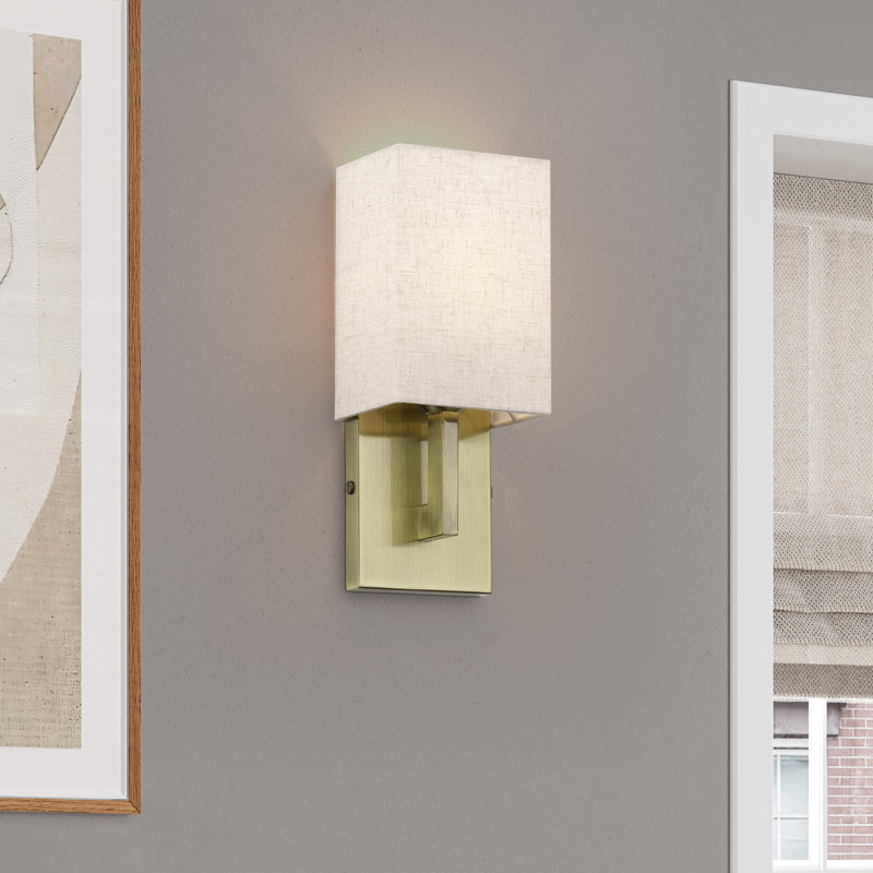 Acree 1 Light Antique Brass Ada Sconce