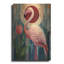 «Flamingo and Tulip Abstract» par Momart, art mural en métal-537852629