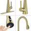 Robinet de cuisine rétractable avec plaque de pont-120756519-125523654