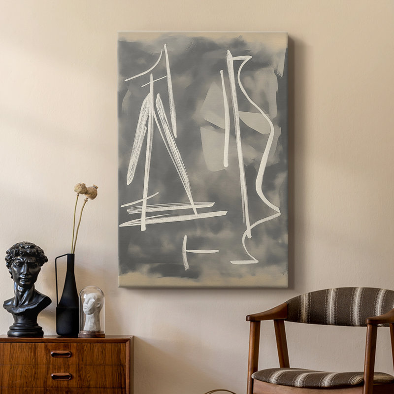 ABSTRACT Series DCCCII  -Premium Gallery Wrapped Canvas -Ready to Hang, 18" H x 12" W
