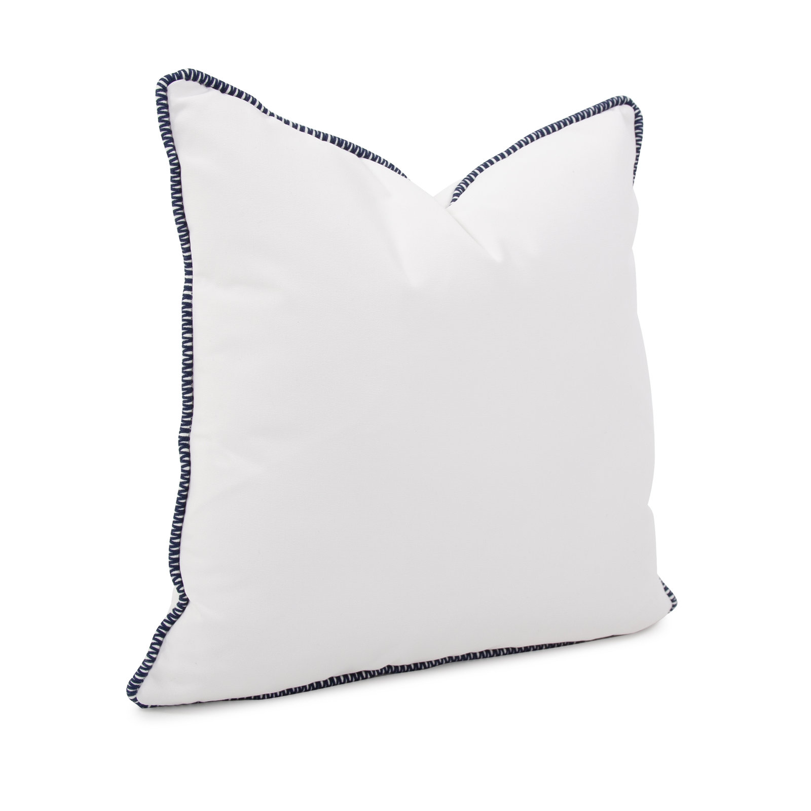 Delijah Sunbrella® Throw Pillow, 20" x 20", Seascape Natural