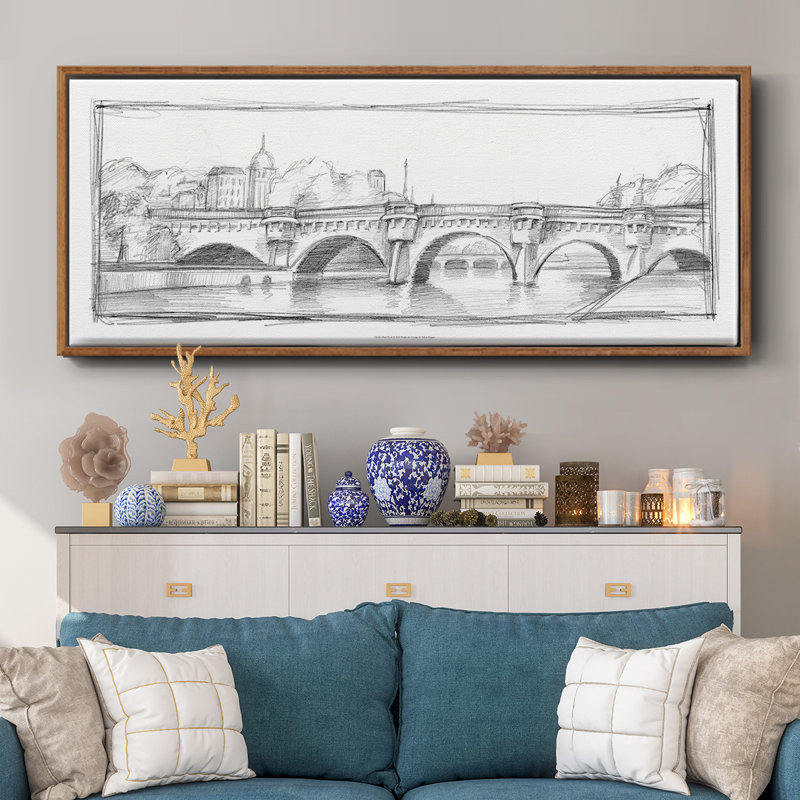 Pont Neuf- Framed Canvas
