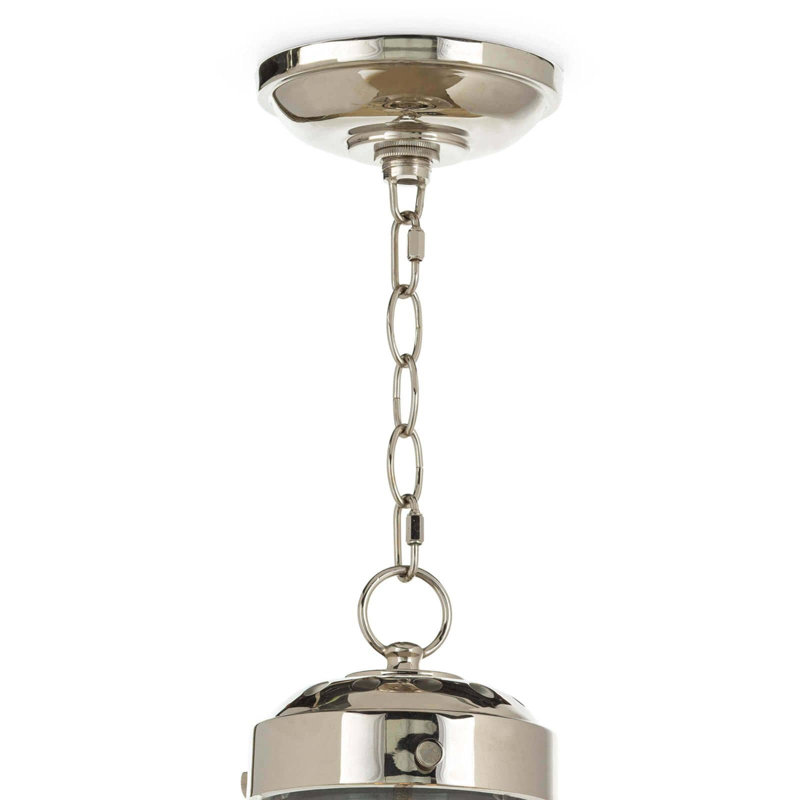 Globe Pendant, Natural Brass